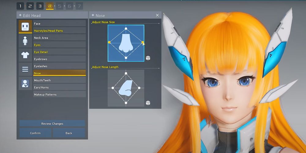 Edting hair in the Character Creator