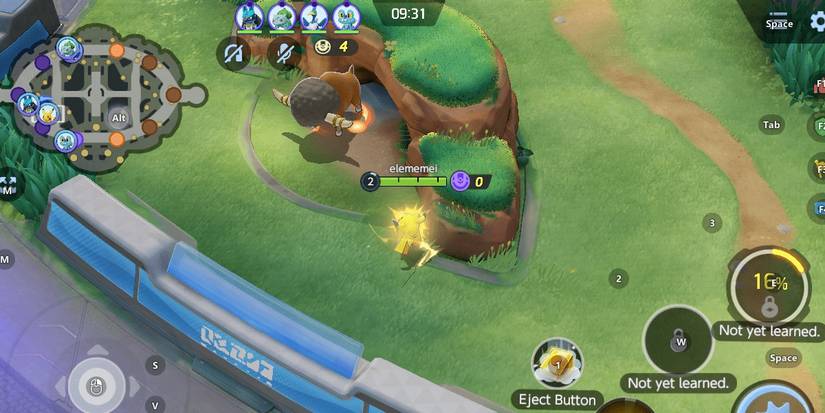 Eject Button in Pokemon Unite