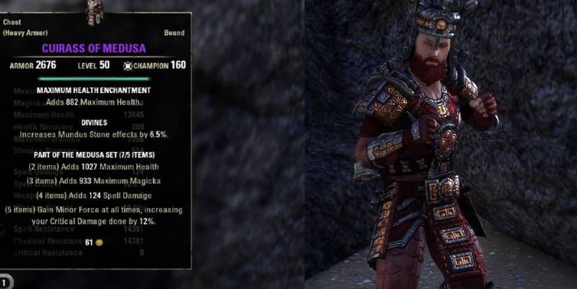 Elder Scrolls Online Armor Sets Medusa
