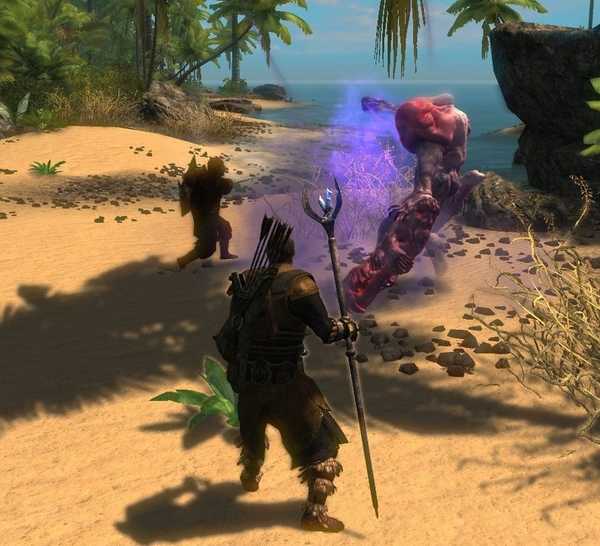 Enderal Mage with staff