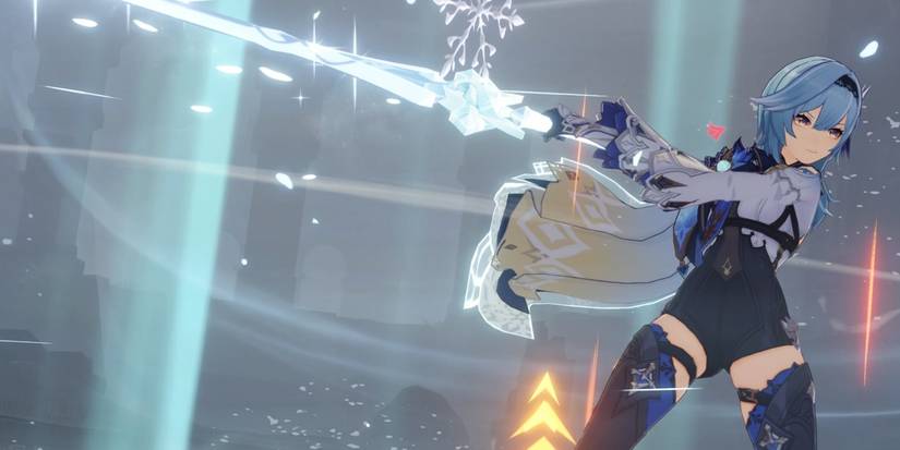 Eula using her Burst