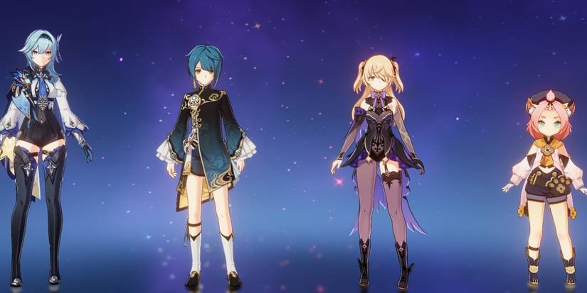 Eula's team with 2 Cryo