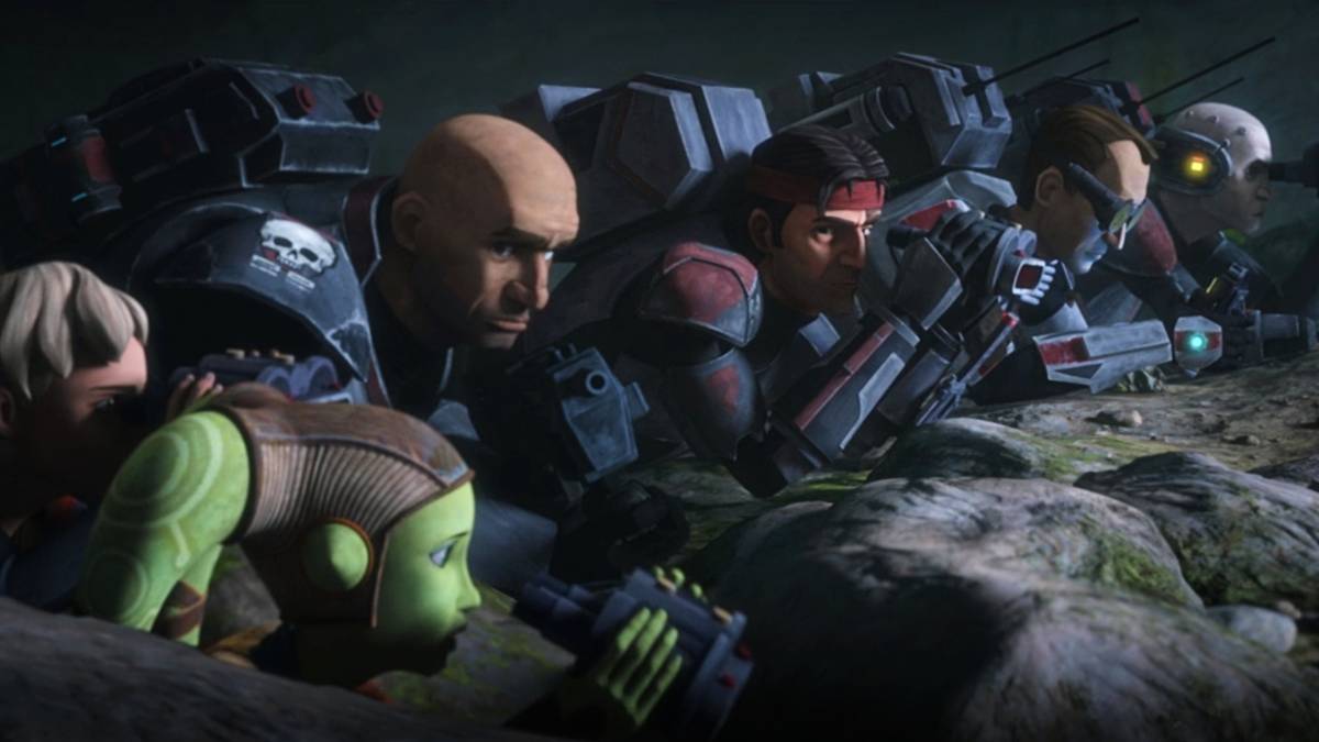 The Bad Batch and Hera Syndulla