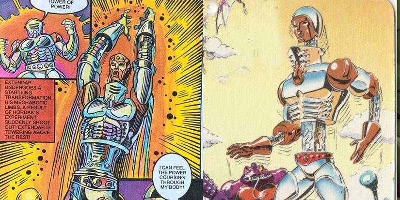 Extendar extending his body