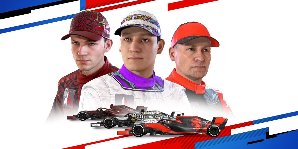 F1 2021 Braking Point Characters