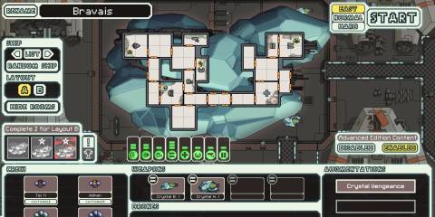 FTL Faster Than Light Crystal Cruiser