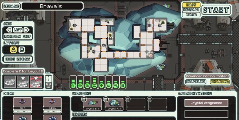 FTL Faster Than Light Crystal Cruiser