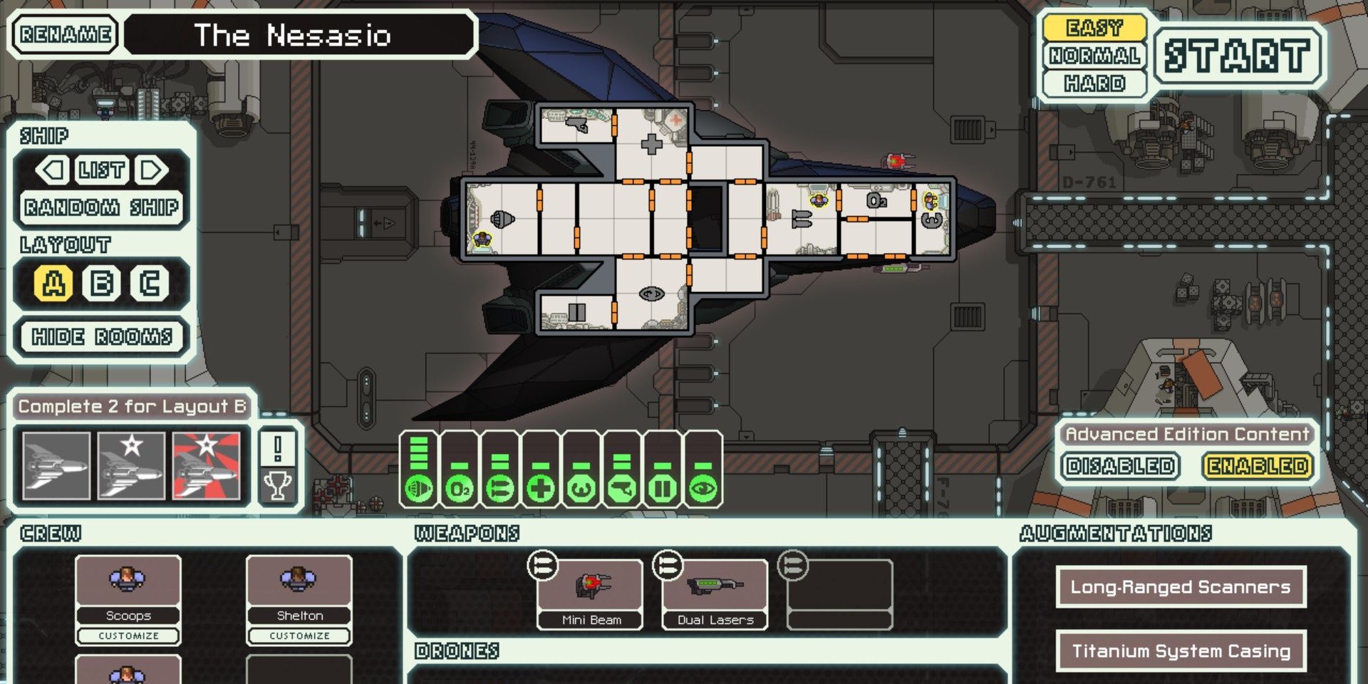 FTL Faster Than Light Stealth Cruiser