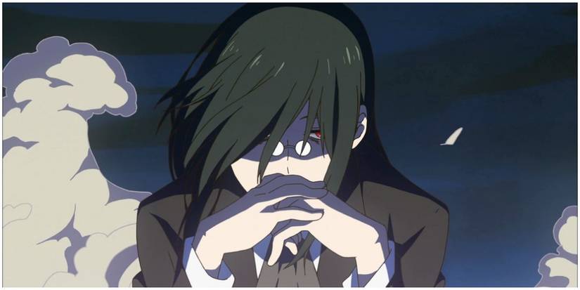 Fafnir giving an evil glare.