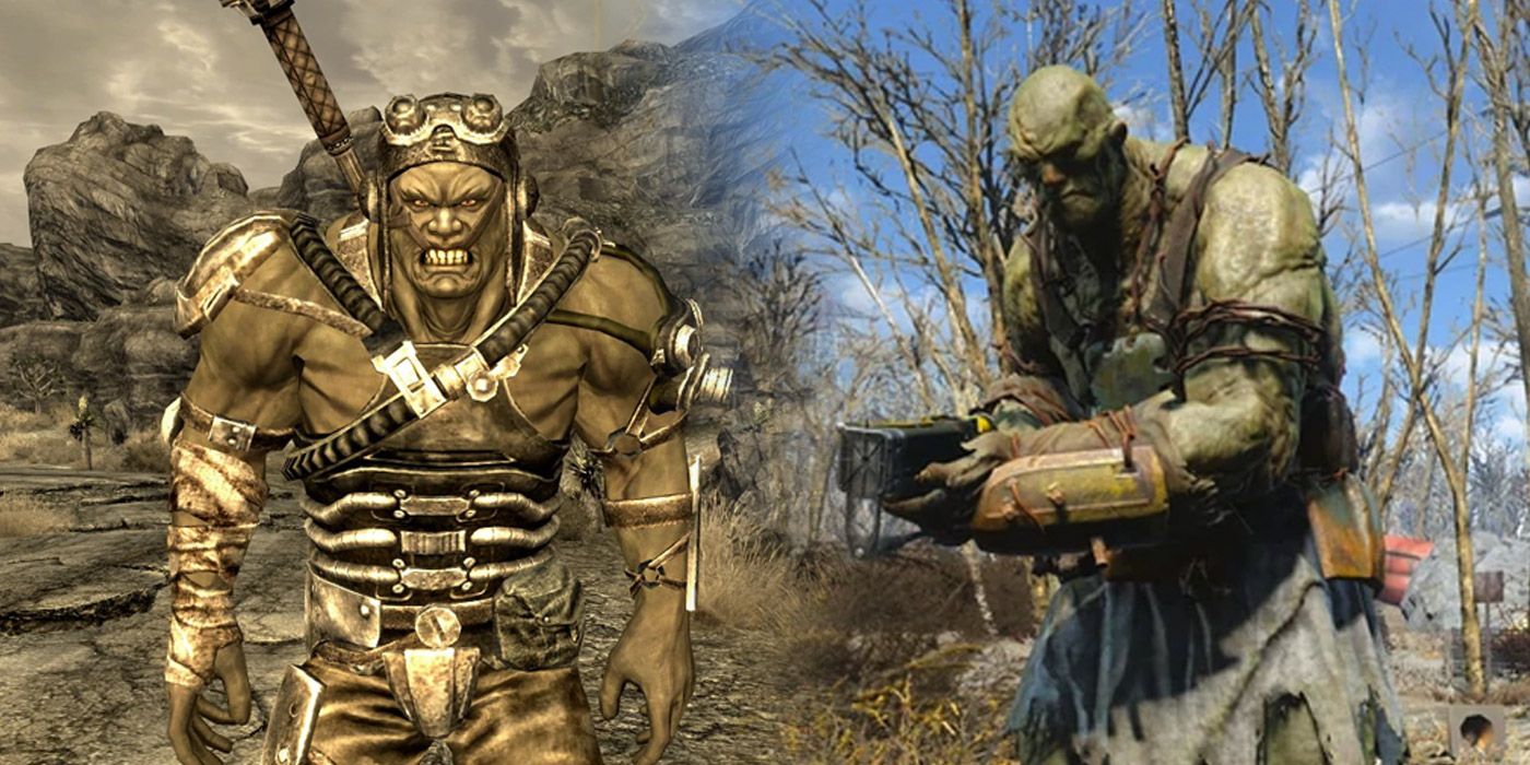 Fallout New Vegas Fallout 4 Monsters