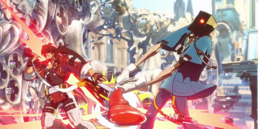 Faust pulling off a harsh attack - Faust Guilty Gear Strive Guide