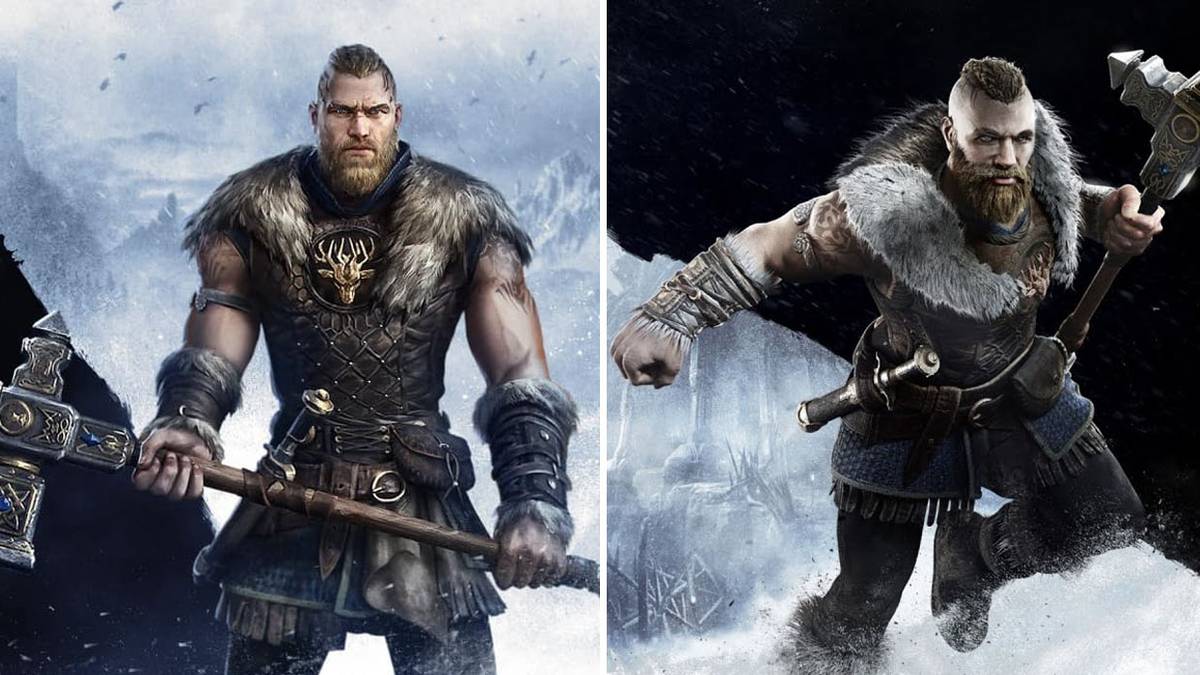 two side-by-side images of Wulfgar