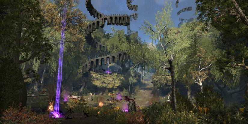 The Fields Of Regret Oblivion Realm From The Elder Scrolls Online