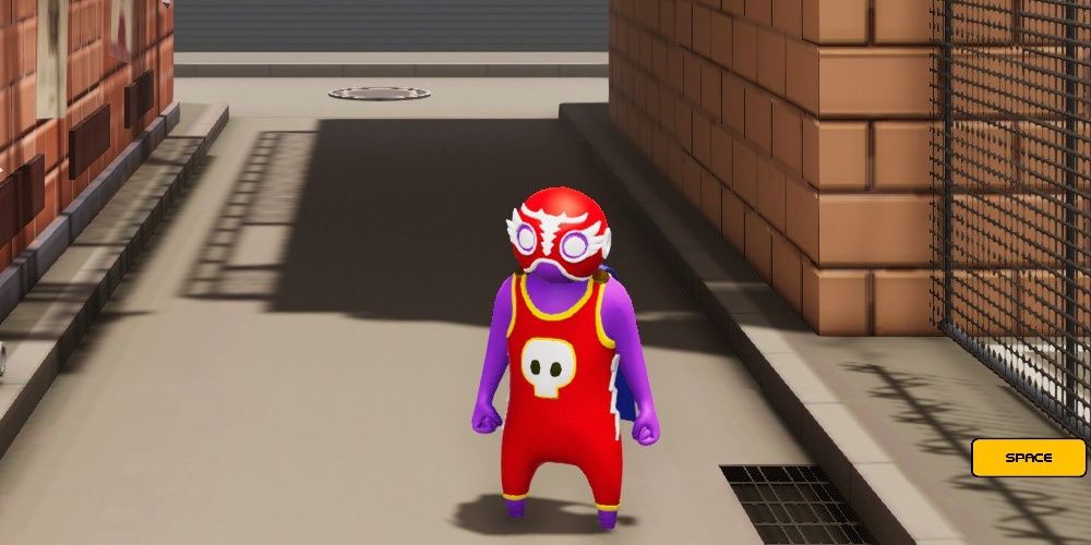 Gang Beasts Caped Luchadore Outfit