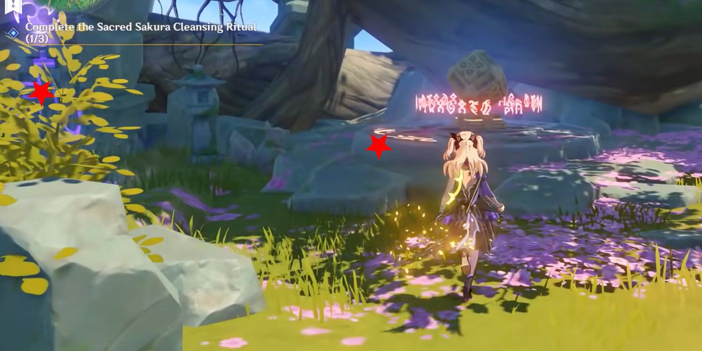 Genshin Impact Araumi Electric Cube Puzzle Guide