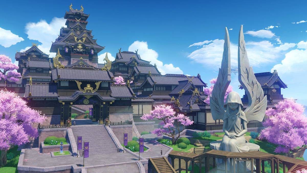 Genshin Impact Sakura Cleansing Quest Ritual Konda