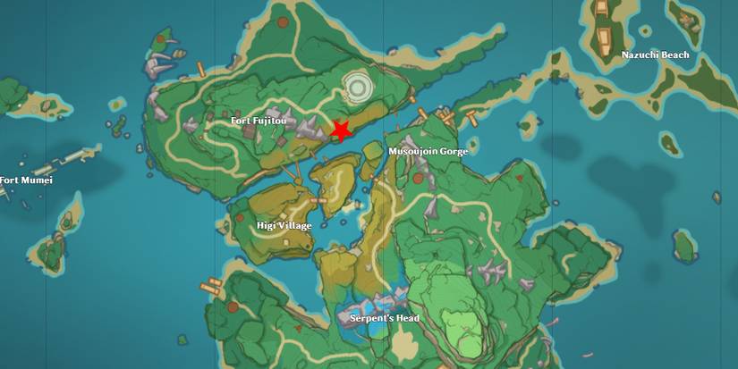 Finding the missing pieces of the Wards in Genshin Impact