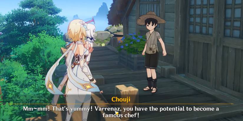 Share Dish with Chouji Genshin Impact Gazing Three Thousand Miles Away