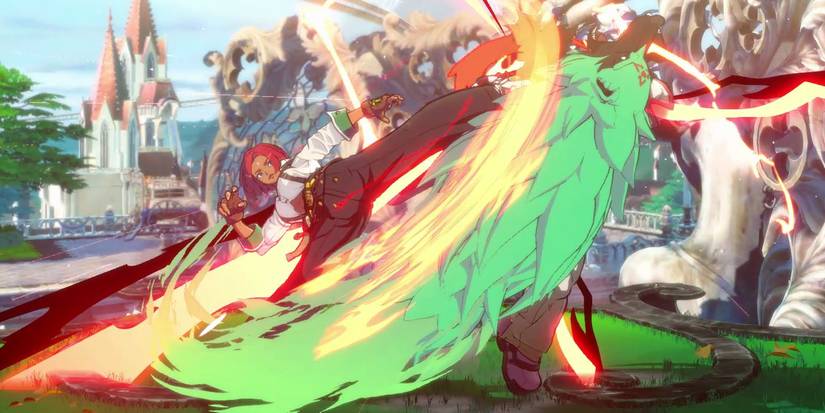 Giovanna attacking with her Slash - Guilty Gear Strive Giovanna Guide