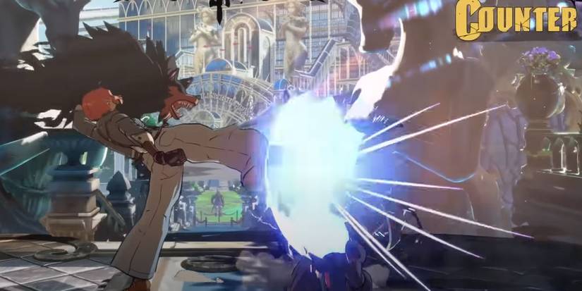 Giovanna dealing a counter - Guilty Gear Strive Giovanna Guide