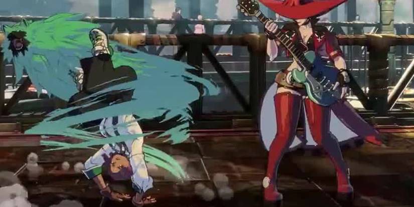 Giovanna securing the distance - Guilty Gear Strive Giovanna Guide