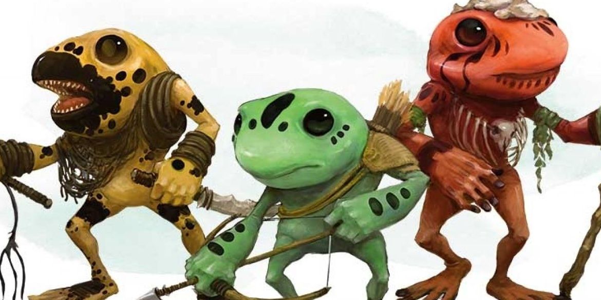 Dungeons and Dragons Grung Frogs DND Playable Races