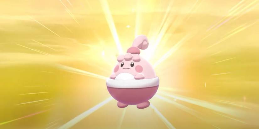 Happiny in Pokemon Sword and Shield