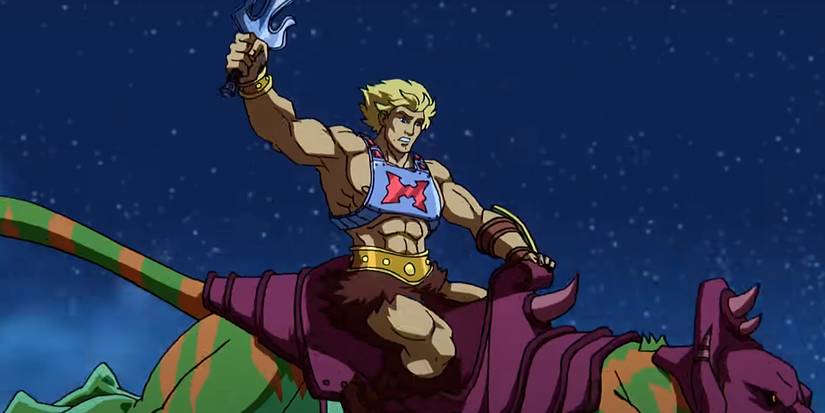 He-Man riding Battle-Cat