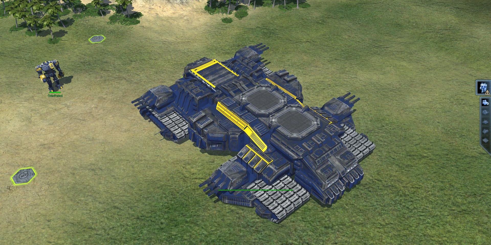 High-Resolution Terrain Texture Pack mod for Supreme Commander 2