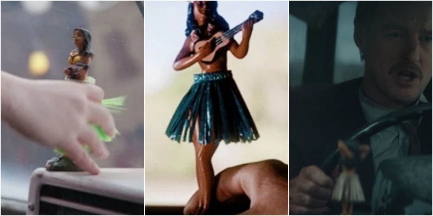 hula girl in wandavision, agents of shield, and loki