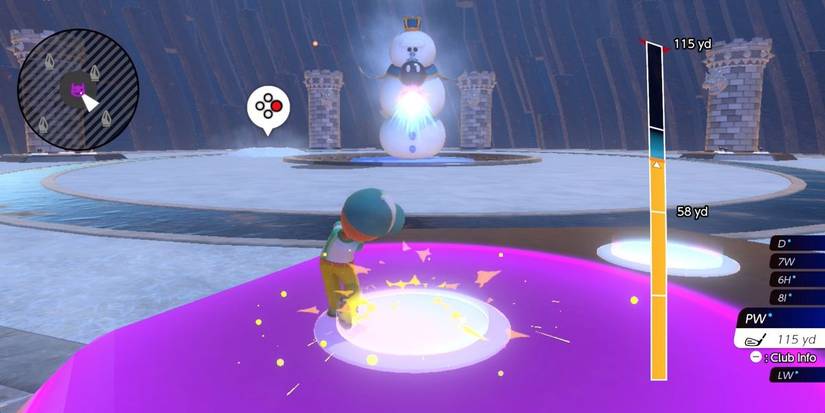 Mount Snow in Mario Golf: Super Rush