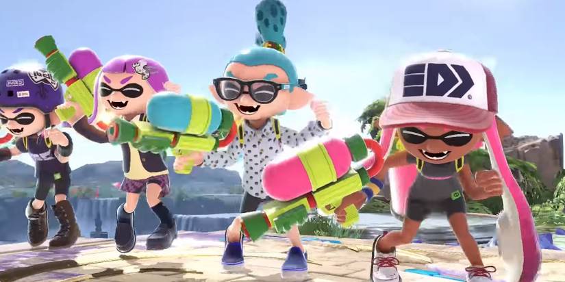 Inkling Skins In Super Smash Bros. Ultimate
