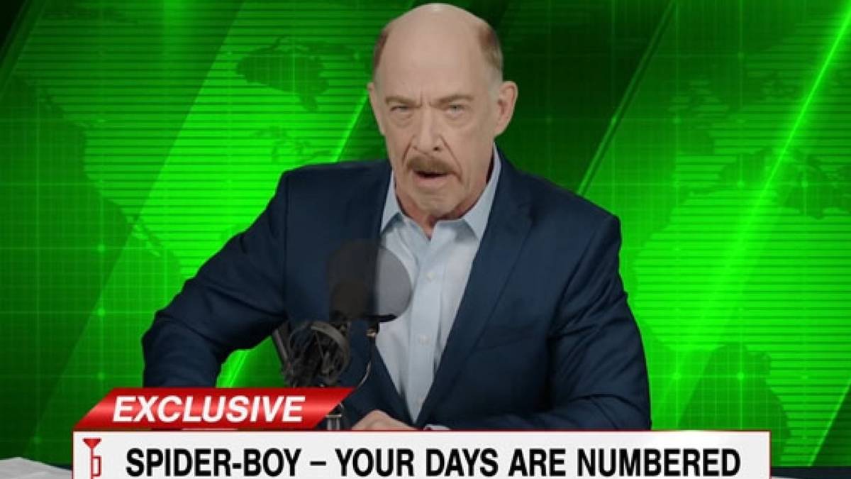 J Jonah Jameson news in Spider-Man: Far From Home