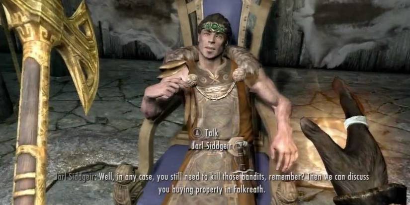 Player helping a Hold's people before buying a house