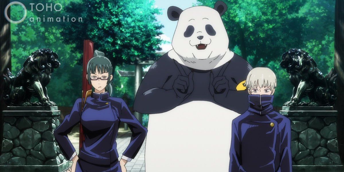 Panda, Maki and Toge Jujutsu Kaisen