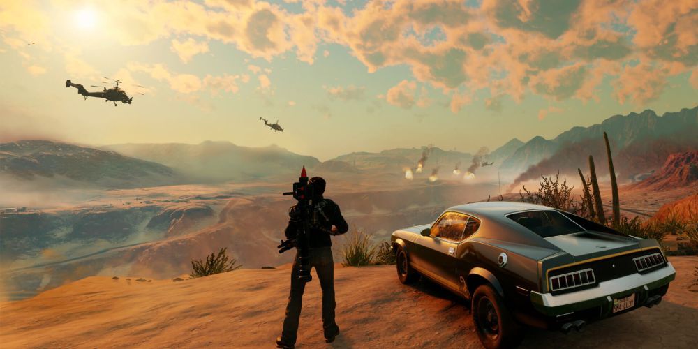 Just Cause 4 Rico Rodriguez In the Desert
