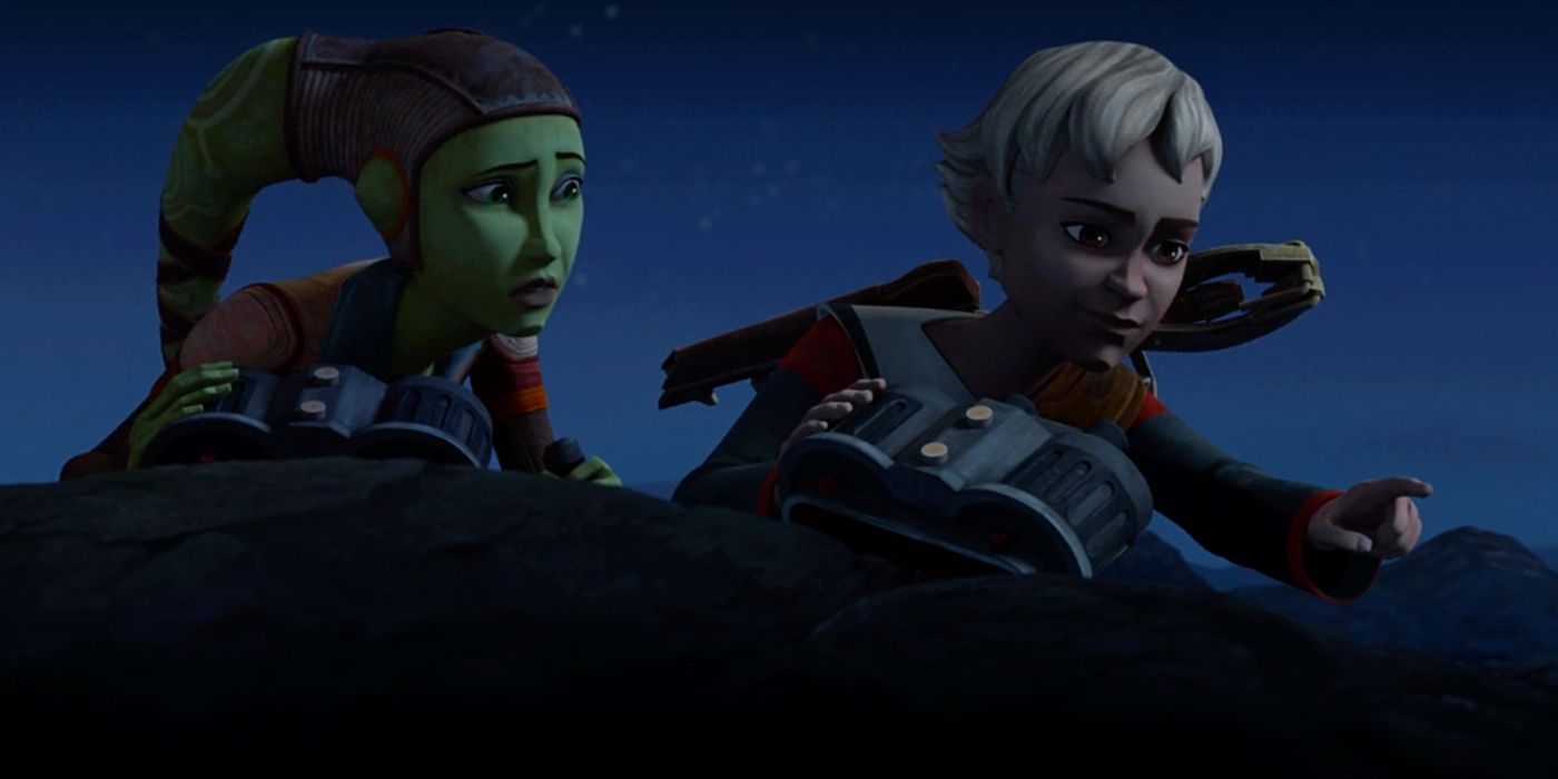 Omega and Hera Syndulla on stakeout