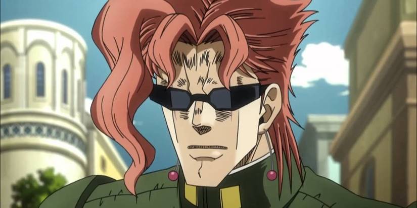 Kakyoin Wearing Sunglasses Jojo Part 3