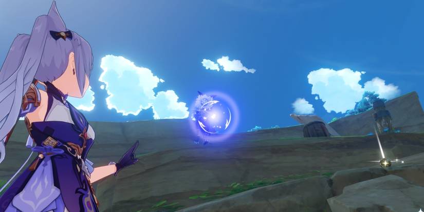 Keqing's Skill targeting