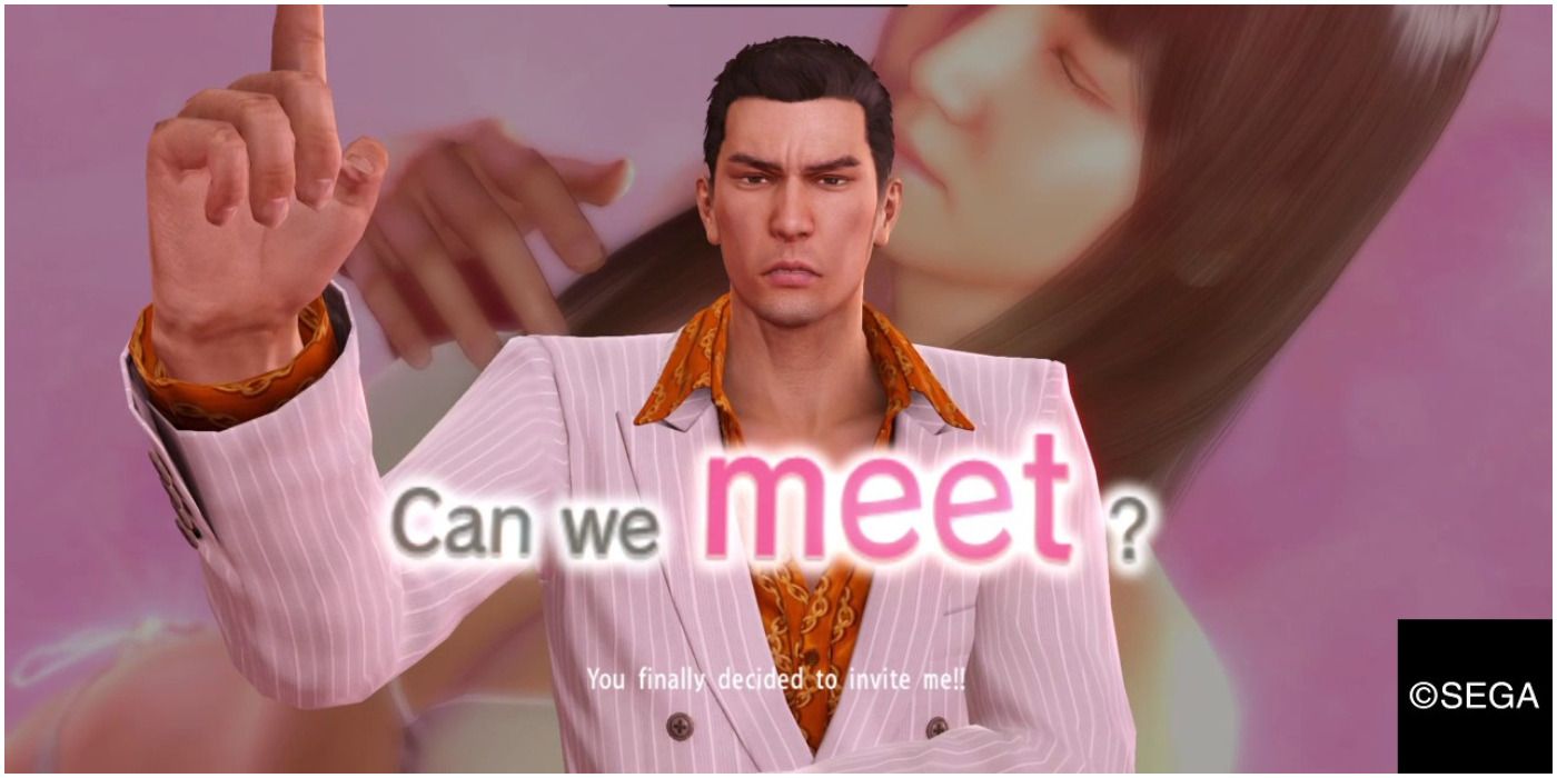 Kiryu Ask If He Can Meet A Woman Over The Phone