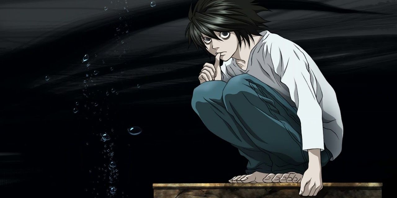 L thinking in Death Note