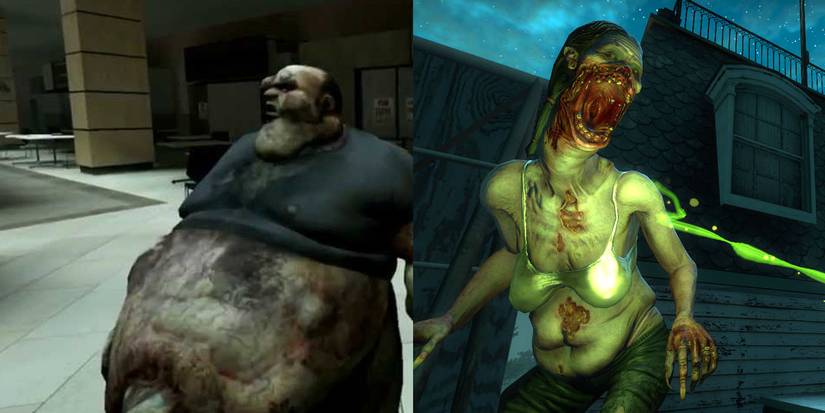 Leaker is a combination between Boomer and Spitter - Left 4 Dead 2 Cut Content