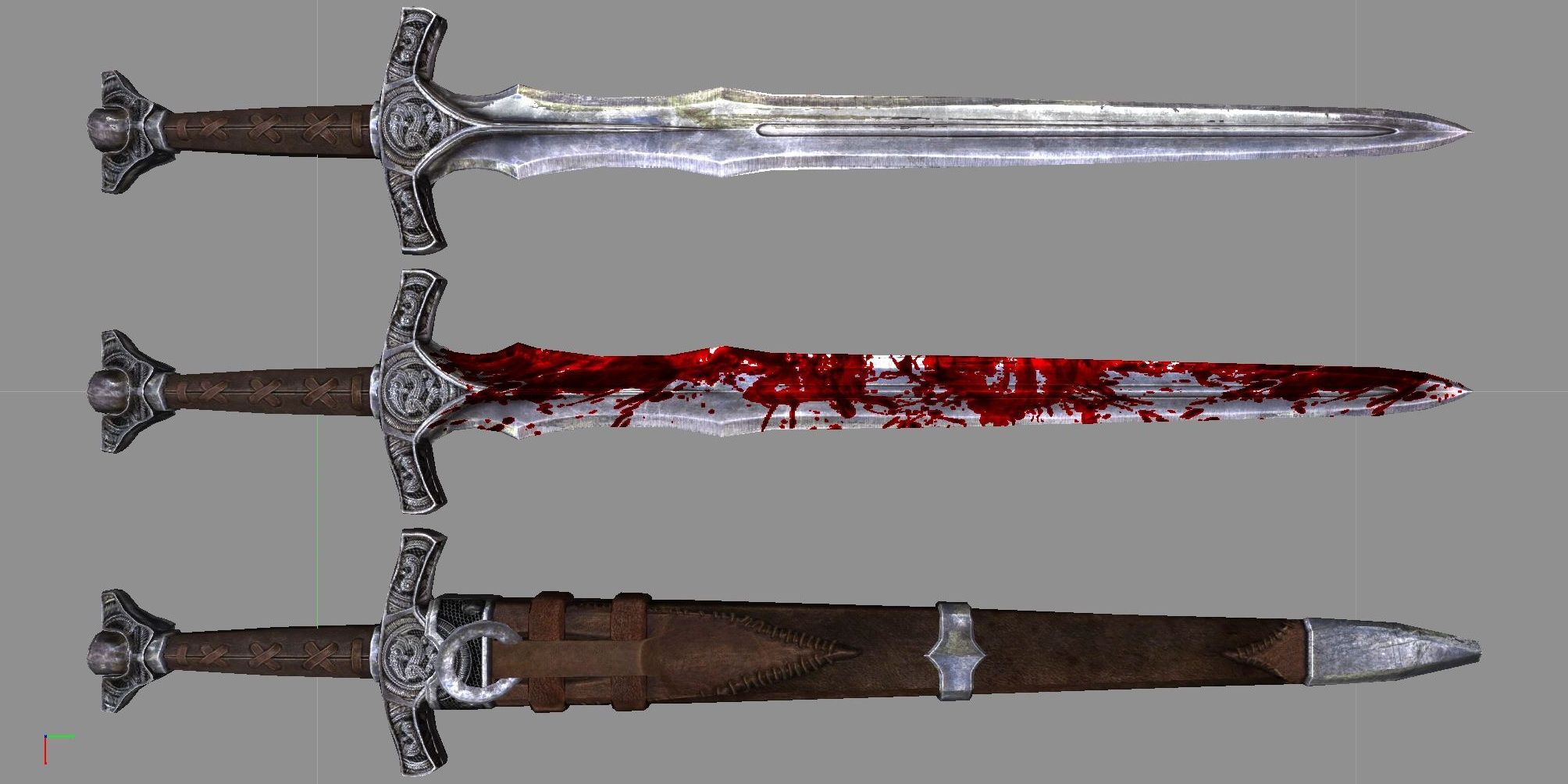 skyrim steel sword mod