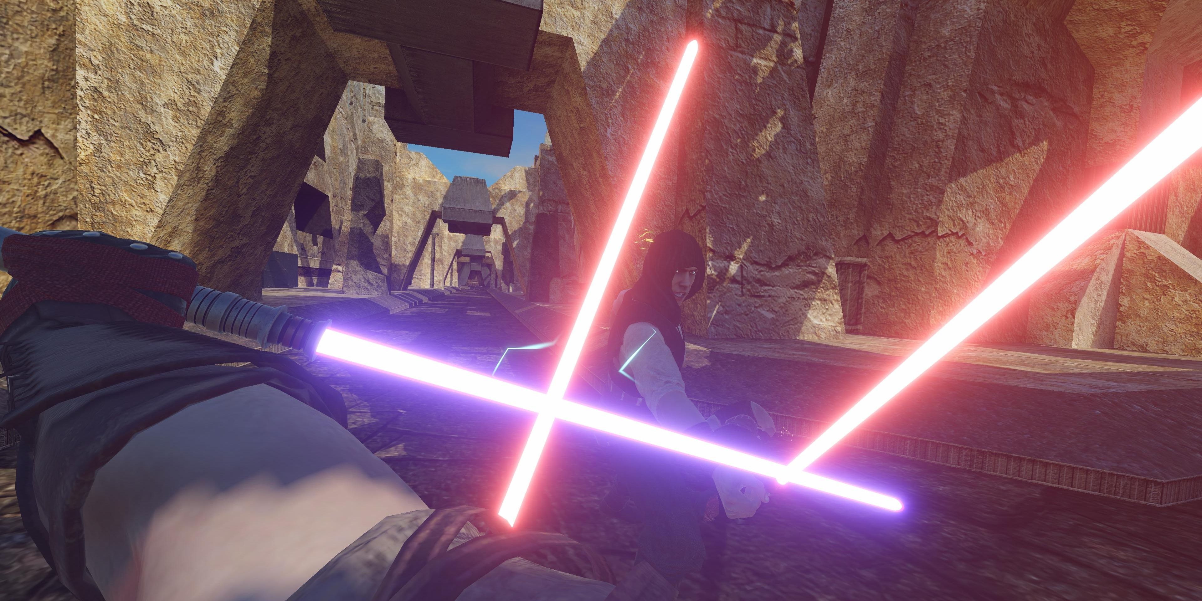 Lightsabers in Blade and Sorcery