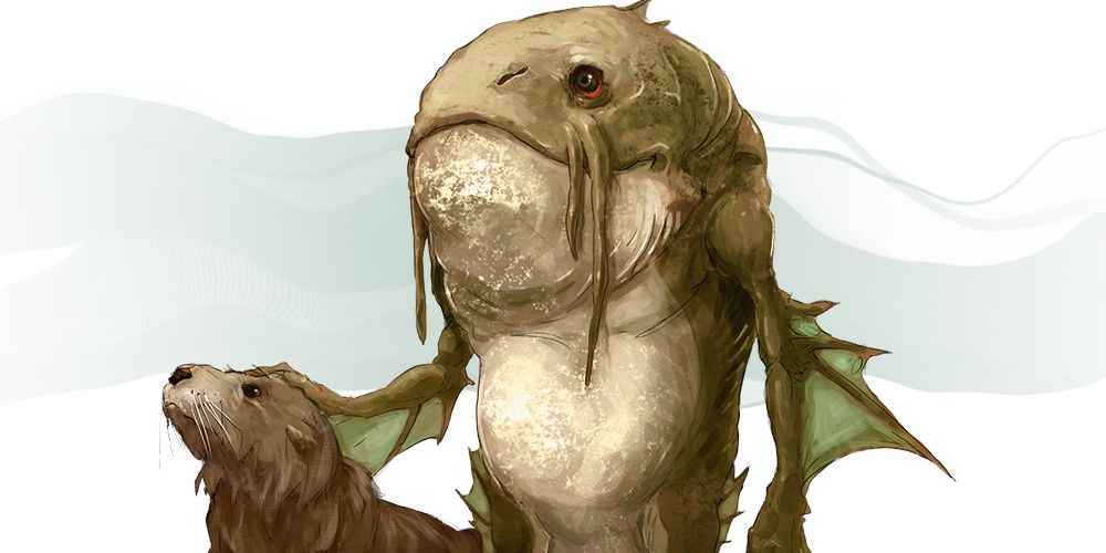 Locathah DND Dungeons and Dragons fish