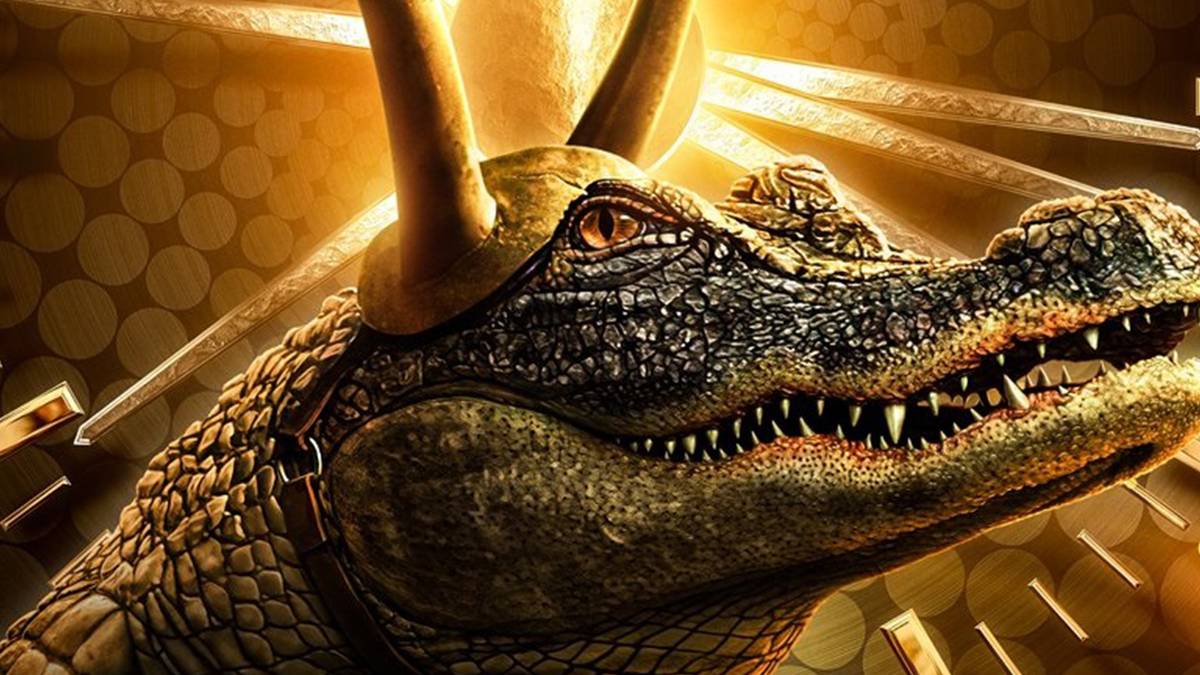 Loki Alligator Poster Marvel Studios Disney Plus