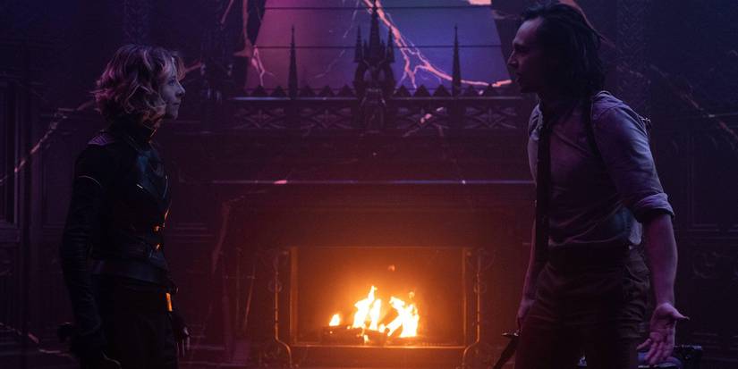Loki and Sylvie in the Loki season 1 finale