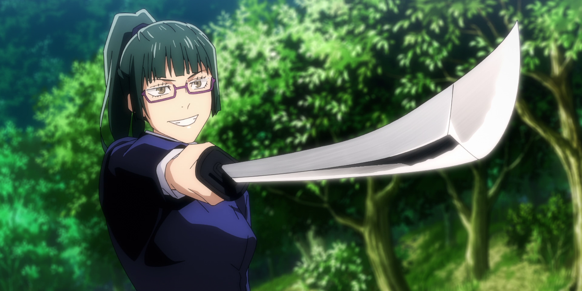 Maki Senin pointing sword