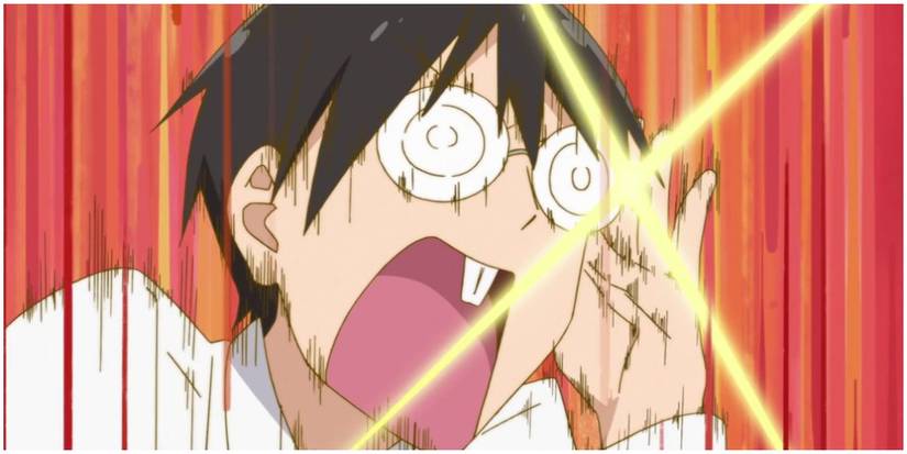 Makoto in full otaku mode.