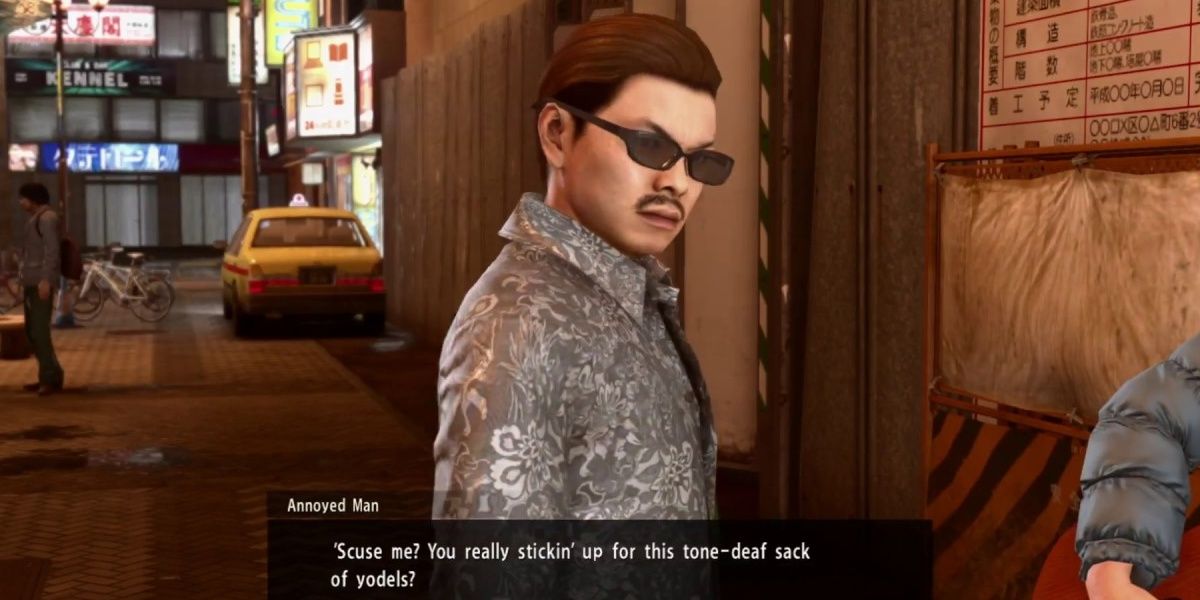 The Man Who Can't Sing in Yakuza Kiwami 2